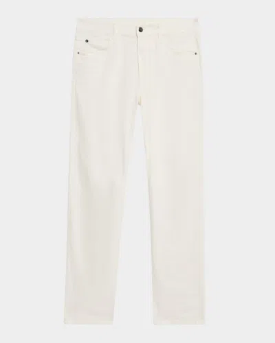 Loro Piana Slim-fit Jeans In White
