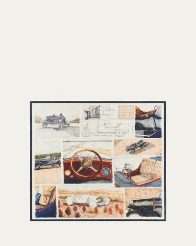 Loro Piana Men's Roadster Cashmere And Silk Foulard In Multi