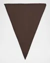 Loro Piana Rombo Scarf In Brown