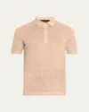 Loro Piana Men's Sam Linen Crewneck T-shirt