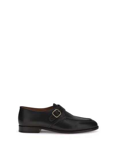 Loro Piana Men Sergio Derby Loafers In Black
