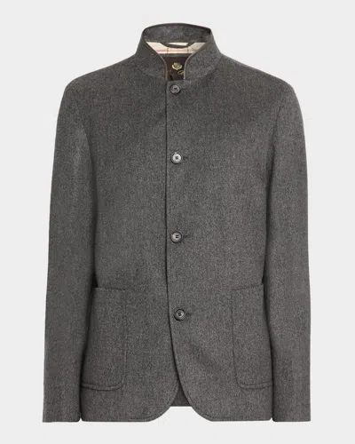 LORO PIANA MEN'S SPAGNA CASHMERE SINGLE-BREASTED JACKET