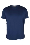 Loro Piana Ray Cotton Jersey T-shirt In Blue