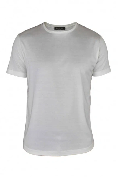 Loro Piana Men T-shirt In White
