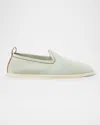 Loro Piana Men's Venice Walk Suede Loafers