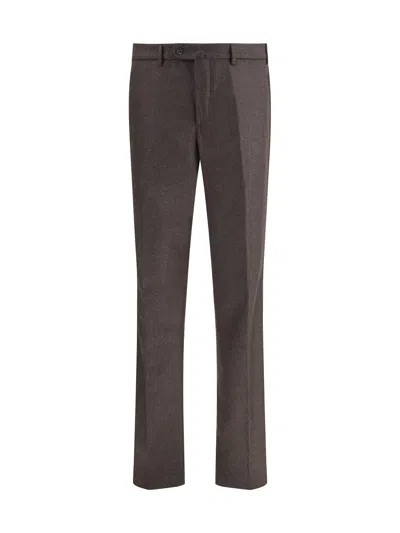 Loro Piana Men Virgin Wool Pants In Gray