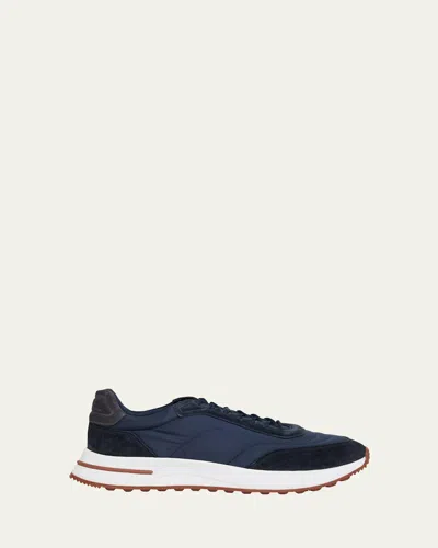 LORO PIANA MEN'S WEEKEND WALK LOW-TOP SNEAKERS