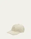 Loro Piana Men's Windmate Storm System Baseball Hat In Ivory/desert