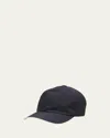 Loro Piana Men's Windmate Storm System Baseball Hat In Taupe