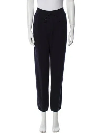 Pre-owned Loro Piana Merano Baby Cashmere Sweatpants In Blue
