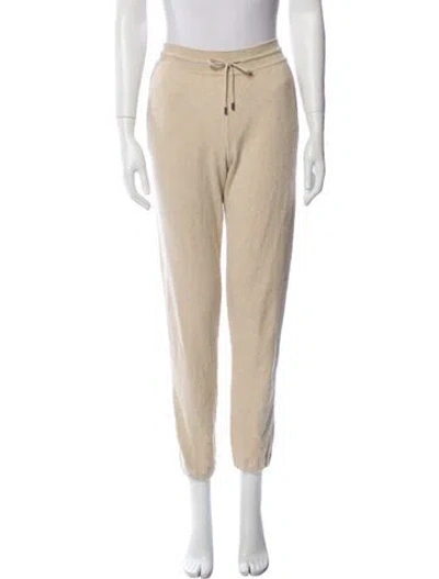 Pre-owned Loro Piana Merano Cashmere Sweatpants In Neutral