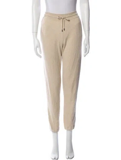 Pre-owned Loro Piana Merano Cashmere Sweatpants In Neutrals