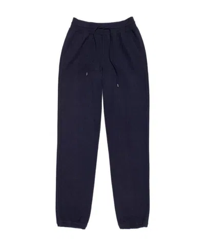 Loro Piana Merano Drawstring Track Trousers In Black