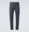 Loro Piana Mid-rise Straight Jeans In Blue