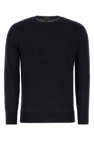 Loro Piana Midnight Blue Wool Sweater