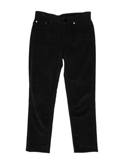 Pre-owned Loro Piana Mid-rise Straight Leg Jeans In Grey
