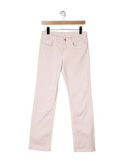 Pre-owned Loro Piana Mid-rise Straight Leg Jeans In Neutrals