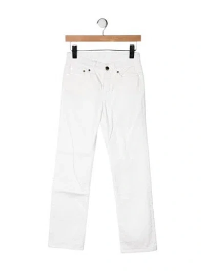 Pre-owned Loro Piana Mid-rise Straight Leg Jeans In Neutrals