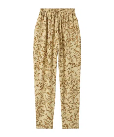 Loro Piana Millard Casual Pants In Yellow