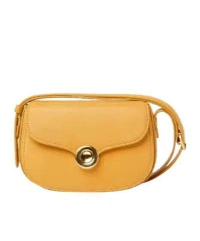 Loro Piana Mini Ghiera Shoulder Bag In Wheat Yellow/sun Gold