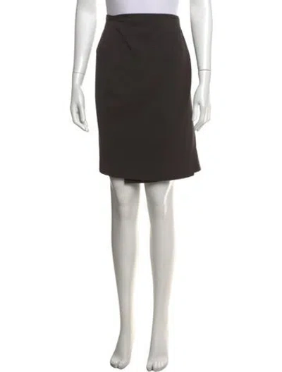 Pre-owned Loro Piana Mini Skirt In Black