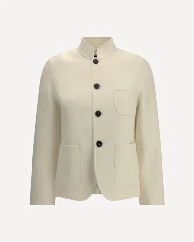 Loro Piana Mini Spagna Jacket In Cashmere In Neutral