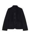 Loro Piana Mini Spagna Long-sleeved Jacket In Black