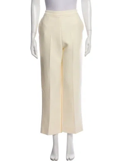 Pre-owned Loro Piana Mitch Wide Leg Pants In Neutral