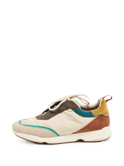 Pre-owned Loro Piana Modular Walk Sneakers In Neutral