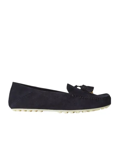 Loro Piana Mokasin Shoes With Dot Soles In Black
