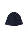 Loro Piana 'moltrasio' Beanie In Blue