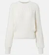 Loro Piana Moltrasio Cotton Sweater In White
