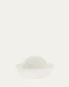 Loro Piana Moltrasio Cotton-blend Hat In White