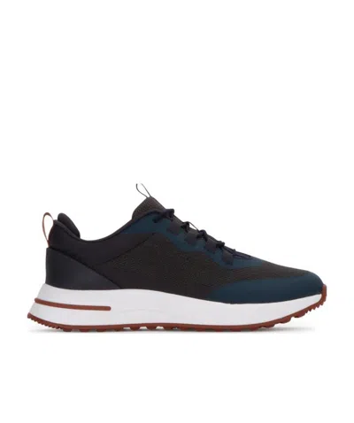 Loro Piana Multicolor Logo Low-upper Sneakers In Black