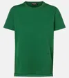 Loro Piana My-t Cotton Jersey T-shirt In Green
