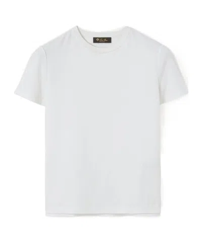 Loro Piana My-t Short-sleeved T-shirt In White