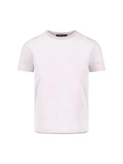 Loro Piana "my-t" T-shirt In White