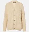 Loro Piana Button Knitted Cardigan In Neutrals