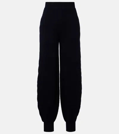Loro Piana Napier Cashmere Sweatpants In Blue