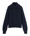 Loro Piana Napier Mock Neck Sweater In Blue
