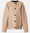 Loro Piana Navid Cashmere Cardigan In Rosy Granite Melange