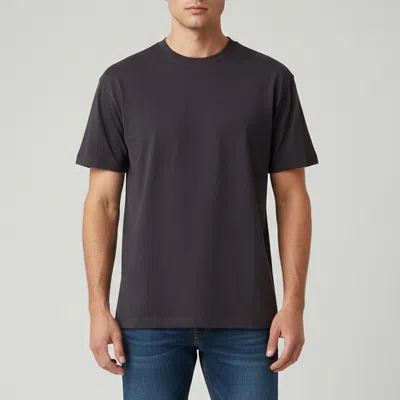 Pre-owned Loro Piana Navy Blue Logo Embroidered Jersey Ray T-shirt L