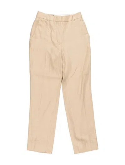 Pre-owned Loro Piana Neo Derk Straight Leg Pants In Neutral