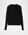 Loro Piana Neo Parksville Cashmere Crewneck Sweater In Black