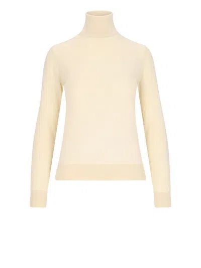 Loro Piana 'neo Piuma' Turtleneck In Soft Butter