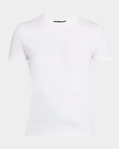 Loro Piana Neo Short-sleeve Cotton T-shirt In Animal Print