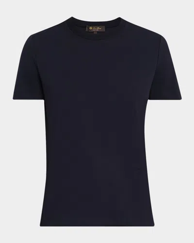 Loro Piana Neo Short-sleeve Cotton T-shirt In Multi