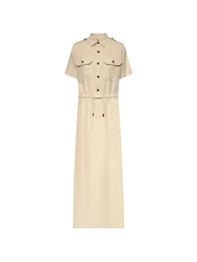 Loro Piana Nicoletta Dress In Neutral
