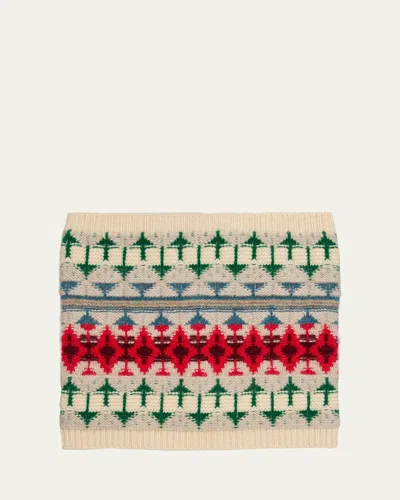 Loro Piana Noel Cashmere Neck Warmer In Multi