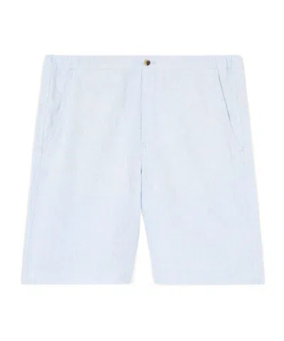 Loro Piana Nolan Bermuda Shorts In Morning Sky